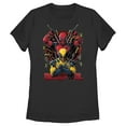 thumbnail image 1 of Women's Marvel: Deadpool & Wolverine Classic Poses Graphic T-Shirt, 1 of 4