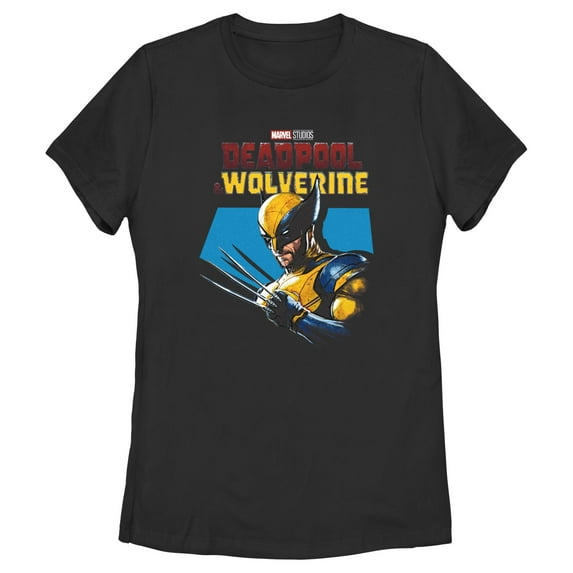 Women's Marvel: Deadpool & Wolverine Claw Pose Graphic T-Shirt
