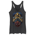 thumbnail image 1 of Women's Marvel: Deadpool & Wolverine Claw Pose Portrait Racerback Tank Top, 1 of 4