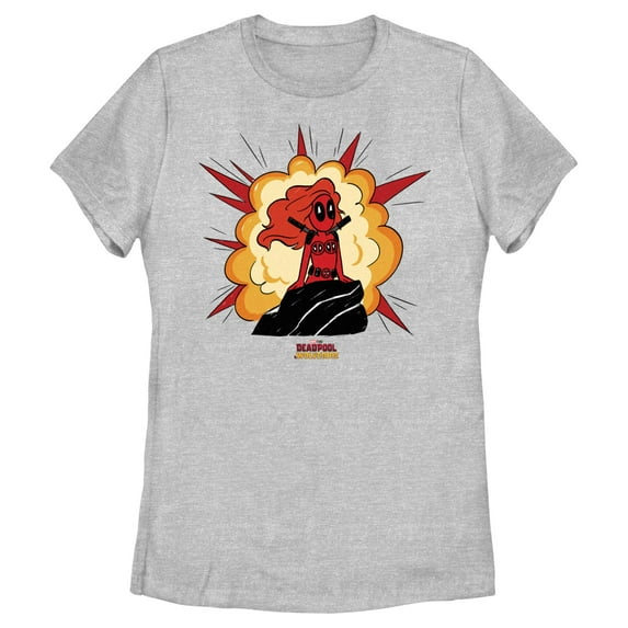 Women's Marvel: Deadpool & Wolverine Deadpool Mermaid Graphic T-Shirt