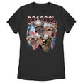 thumbnail image 1 of Women's Marvel: Deadpool & Wolverine Dogpool Moods Graphic T-Shirt, 1 of 4