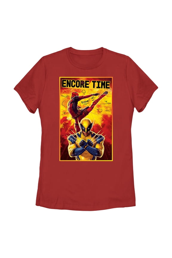 Women's Marvel: Deadpool & Wolverine Encore Time Graphic T-Shirt