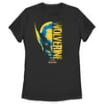thumbnail image 1 of Women's Marvel: Deadpool & Wolverine Half Face Graphic T-Shirt, 1 of 4