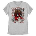 thumbnail image 1 of Women's Marvel: Deadpool & Wolverine Headpool Collage Graphic T-Shirt, 1 of 4
