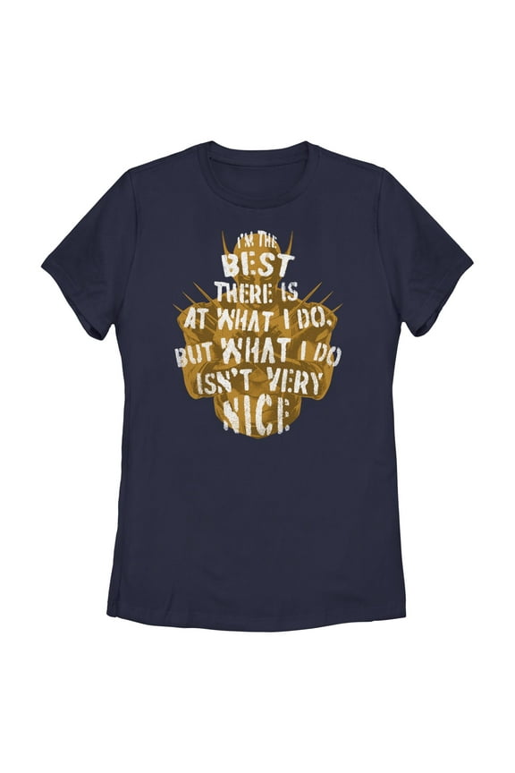 Women's Marvel: Deadpool & Wolverine I'm the Best Graphic T-Shirt