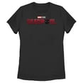 thumbnail image 1 of Women's Marvel: Deadpool & Wolverine Metallic Logo Graphic T-Shirt, 1 of 4