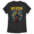 thumbnail image 1 of Women's Marvel: Deadpool & Wolverine Paint Splatter Graphic T-Shirt, 1 of 4