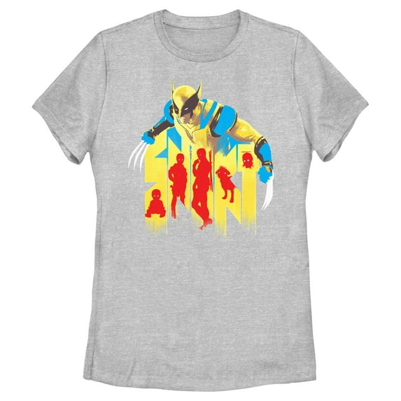 Women's Marvel: Deadpool & Wolverine Snikt Variants Graphic T-Shirt