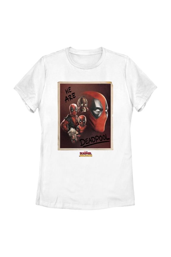 Women's Marvel: Deadpool & Wolverine We Are Portrait Graphic T-Shirt