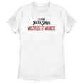 thumbnail image 1 of Women's Marvel Doctor Strange in the Multiverse of Madness Main Logo  Graphic Tee White Medium, 1 of 4