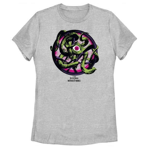 Women's Marvel Doctor Strange in the Multiverse of Madness Sealed Gargantos  Graphic Tee Athletic Heather X Large