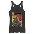 thumbnail image 1 of Women's Marvel Eternals Heroes Comic Book Cover  Racerback Tank Top Black Heather 2X Large, 1 of 4