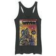 thumbnail image 1 of Women's Marvel Eternals Retro Group Comic Book Cover Racerback Tank Top Black Heather Medium, 1 of 4