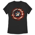 thumbnail image 1 of Women's Marvel Flag Shield T-Shirt, 1 of 3