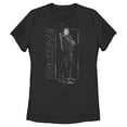 thumbnail image 1 of Women's Marvel Hawkeye Black and White Snapshot  Graphic Tee Black X Large, 1 of 4