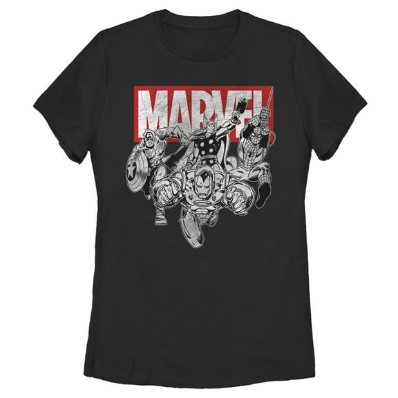 Women's Marvel IronMan Poses T-Shirt