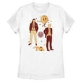 thumbnail image 1 of Women's Marvel Loki Retro Characters  Graphic Tee White 2X Large, 1 of 4