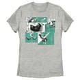 thumbnail image 1 of Women's Marvel Moon Knight Panels Graphic Tee Athletic Heather Medium, 1 of 4