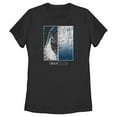 thumbnail image 1 of Women's Marvel: Moon Knight Split Face Duo Graphic Tee Black 2X Large, 1 of 4