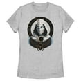 thumbnail image 1 of Women's Marvel: Moon Knight Winged Scarab Frame Graphic Tee Athletic Heather Medium, 1 of 4