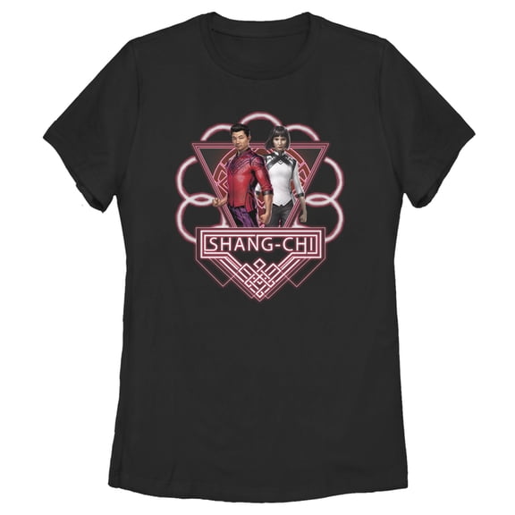 Women's Marvel Shang-Chi and the Legend of the Ten Rings Brother and Sister  Graphic Tee Black Small