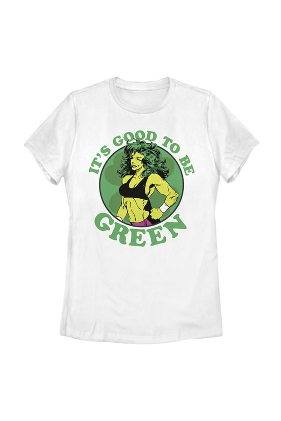 Women's Marvel She Hulk Green T-Shirt