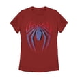 thumbnail image 1 of Women's Marvel Spider-Man Dot Logo  Graphic Tee Red X Large, 1 of 3