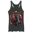 thumbnail image 1 of Women's Marvel Spider-Man: Far From Home Every Suit  Racerback Tank Top Black Heather X Large, 1 of 3