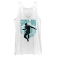 thumbnail image 1 of Women's Marvel Spider-Man: Far From Home Shadow Streak  Racerback Tank Top White Heather Medium, 1 of 3