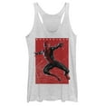 thumbnail image 1 of Women's Marvel Spider-Man: Far From Home Sightseeing  Racerback Tank Top White Heather Large, 1 of 3
