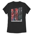 thumbnail image 1 of Women's Marvel Spider-Man: Far From Home Suit Panel  Graphic Tee Black X Large, 1 of 3