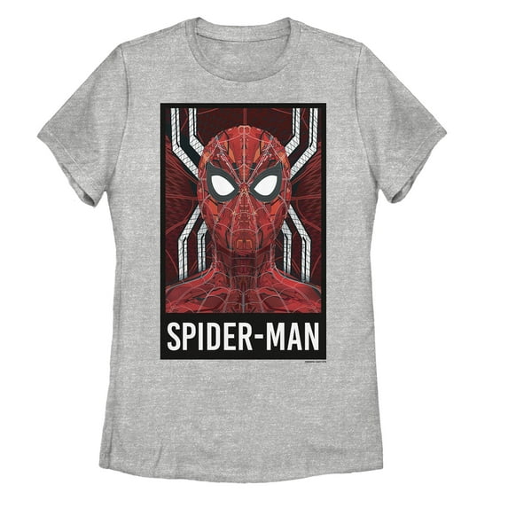 Women's Marvel Spider-Man: Far From Home Tech Suit Graphic Tee Athletic Heather X Large