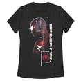 thumbnail image 1 of Women's Marvel Spider-Man: Miles Morales Game Map  Graphic Tee Black Medium, 1 of 3