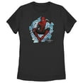 thumbnail image 1 of Women's Marvel Spider-Man: No Way Home Spinning Webs Graphic Tee Black X Large, 1 of 4