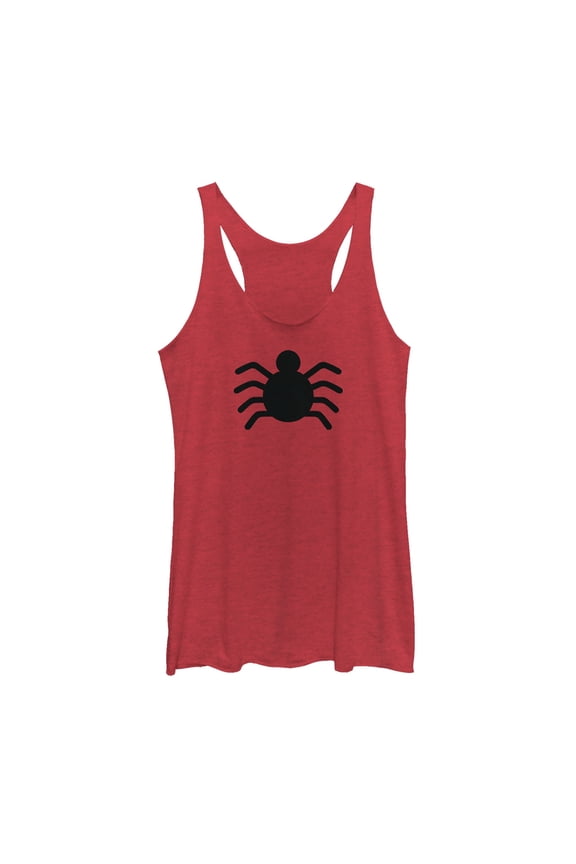 Women's Marvel Spider-Man Original 196Logo Racerback Tank Top Red Heather Large