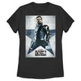 thumbnail image 1 of Women's Marvel The Falcon and the Winter Soldier Bucky Poster  Graphic Tee Black X Large, 1 of 4