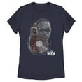 thumbnail image 1 of Women's Marvel The Falcon and the Winter Soldier Close-Up Falcon  Graphic Tee Navy Blue 2X Large, 1 of 5