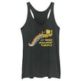 thumbnail image 1 of Women's Marvel: Thor: Love and Thunder New Asgard Tours Logo  Racerback Tank Top Black Heather Medium, 1 of 4