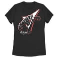 thumbnail image 1 of Women's Marvel Venom: Let There be Carnage Shiny V  Graphic Tee Black Small, 1 of 4