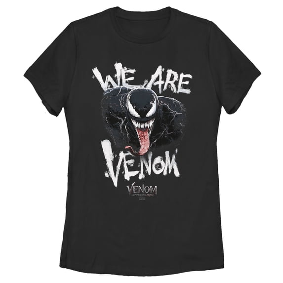 Women's Marvel Venom: Let There be Carnage We Are Venom Antihero Graphic Tee Black Large