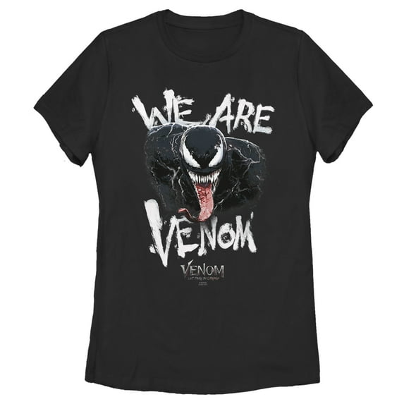 Women's Marvel Venom: Let There be Carnage We Are Venom Antihero Graphic Tee Black X Large
