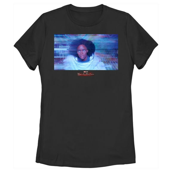 Women's Marvel WandaVision Monica Rambeau Powers  Graphic Tee Black Small