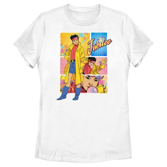Women's Marvel: X-Men '97 Jubilee Poses Portrait Graphic T-Shirt
