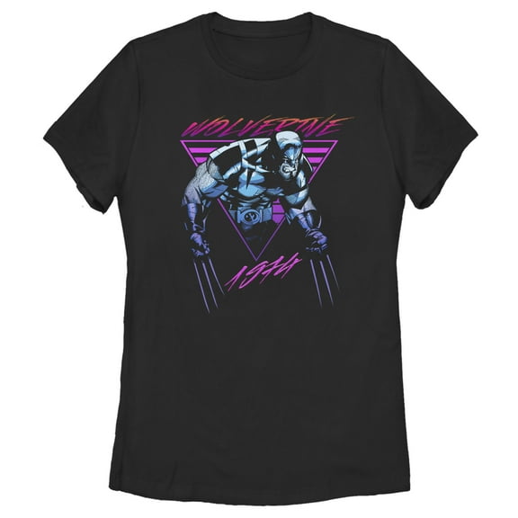 Women's Marvel X-Men Retro Wolverine Graphic Tee Black Small