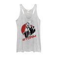thumbnail image 1 of Women's Marvel X-Men Storm Badge  Racerback Tank Top White Heather Large, 1 of 3