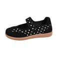 thumbnail image 1 of Women's Mary Jane Ballet Flat with Strap Women's Fashionable Thick Sole Polka Trendy Comfortable Casual Shoes, 1 of 9