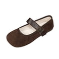 thumbnail image 1 of Women's Mary Jane Orthopedic Shoes Round Toe Wide Width Strap Flat Heel Comfortable Casual Footwear for Daily, 1 of 2