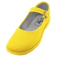 thumbnail image 1 of Women's Mary Jane Shoes Cotton Upper Lolita Round Toe Flat Ballet, 1 of 1
