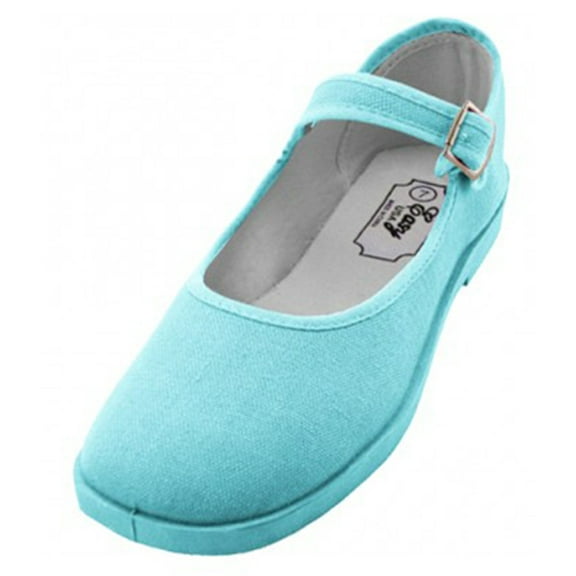 Women's Mary Jane Shoes Cotton Upper Lolita Round Toe Flat Ballet
