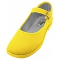 thumbnail image 1 of Women's Mary Jane Shoes Cotton Upper Lolita Round Toe Flat Ballet, 1 of 1